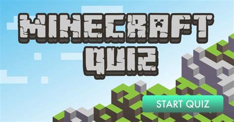 The Minecraft Quiz