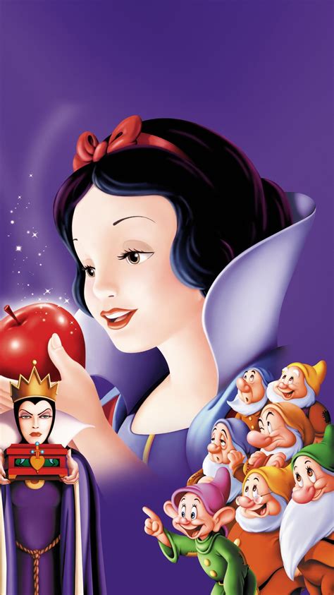 Snow White And The Seven Dwarfs 1937 Phone Wallpaper Moviemania
