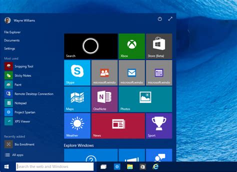 Microsoft Confirms The Windows 10 Start Menu Will Be Resizable