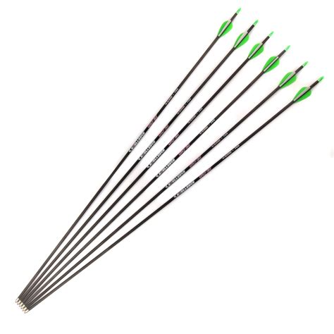 61224 Pcs 30 Spine 700 Pure Carbon Arrows Od56mmid42mm With