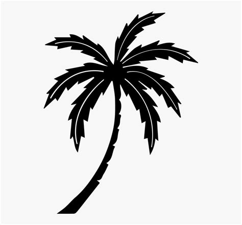 Black Palm Tree Png Transparent Png Kindpng