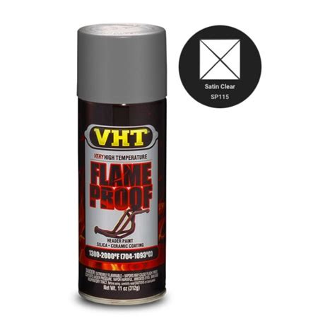 Vht Flameproof Exhaust Paint Satin Clear Gsp115 Matthys