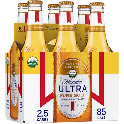 Michelob Ultra Pure Gold Is An Organic Beer Made With Organic Grains