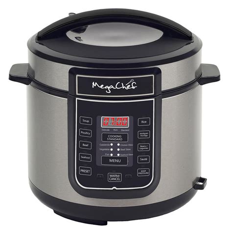 pressure digital cooker qt megachef electric cookers depot