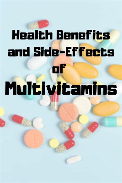 We did not find results for: Health Benefits and Side-Effects of Multi-Vitamins ...
