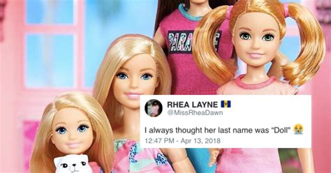 What Is Barbie’s Last Name Mattel Just Revealed It And Twitter Is Having A Field Day
