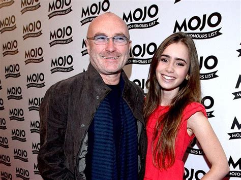 Lily Collins Posts Throwback Photo Of Father Phils Oscar Win Express