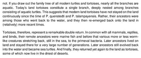 The History Of The Tortoise Ielts Reading Answers Ieltsmaterial Com