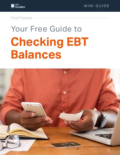 Your Free Guide To Checking Ebt Balances Opg Guides