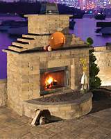 Images of Outdoor Gas Log Fireplace Kits