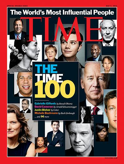 Complete List The 2011 Time 100 Time
