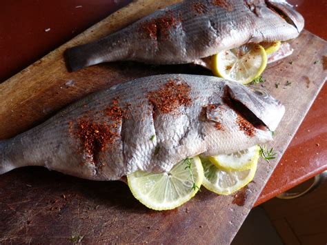 Dorade grise à la plancha