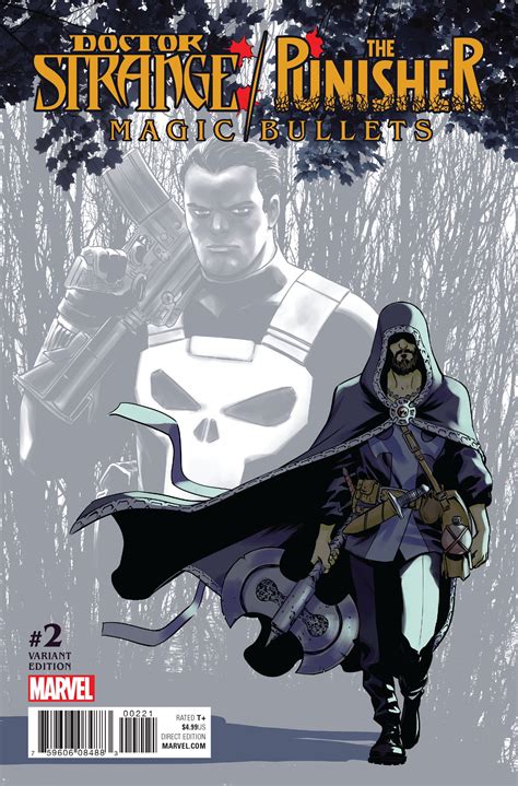 Doctor Strange The Punisher Magic Bullets 2 Variant Cover Fresh