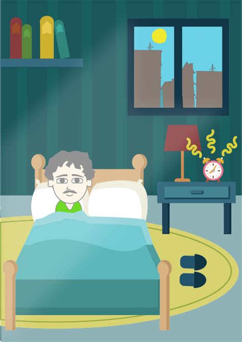 wake up time guy openclipart