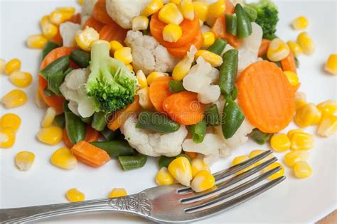 Steamed Vegetables Stock Image Image Of Dish Organic 177809079