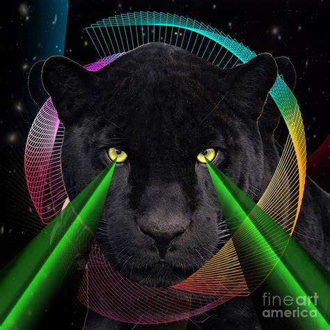 Panther Digital Art By Mark Ashkenazi