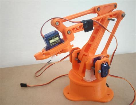 Record And Play 3d Printed Robotic Arm Using Arduino