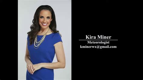 Meteorologist Kira Miner Weather Reel YouTube