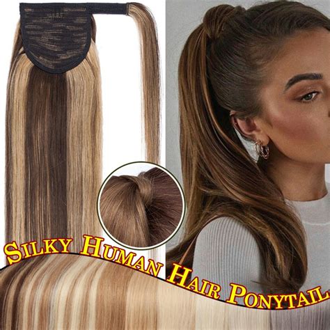 S Noilite Ponytail Extension Long 14161820 Real Ponytail