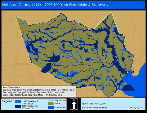 100 Year Flood Map