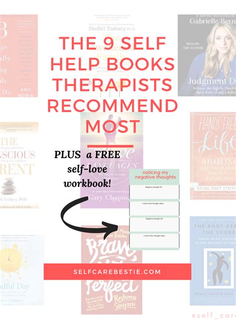 the 9 self help books therapists recommend most self help books