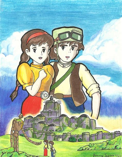Ghibli Tenkū No Shiro Rapyuta Laputa Castle In The Sky Robot