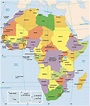 Mapa de África: División Política | Social Hizo