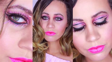 Pink Glam Festival Look Milk1422 Face Chart Youtube