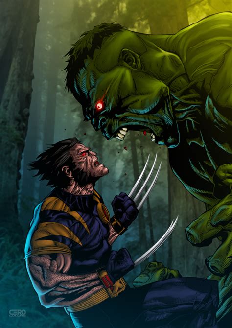 Wolverine Vs Hulk 01 By Comicero On Deviantart