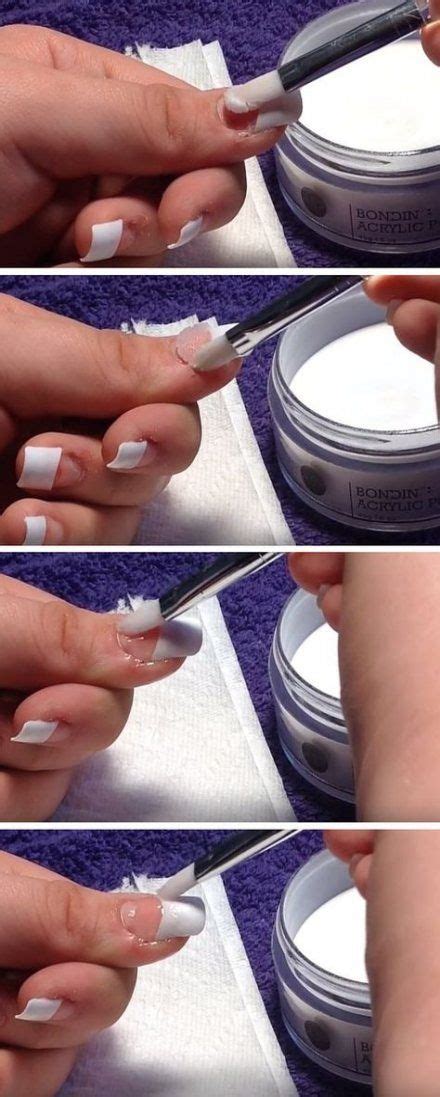 19 Ideas Nails Acrylic Simple Art Tutorials Diy Acrylic Nails