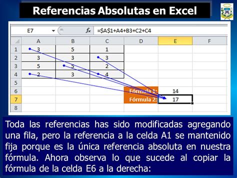 Diferencias Entre Referencias Relativas Y Absolutas En Excel Servicio