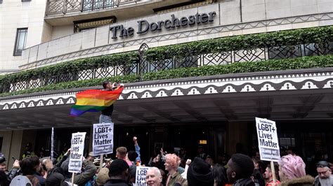 gay rights activists storm dorchester hotel over brunei lgbt death penalty jason n parkinson