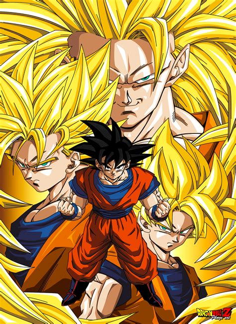 One of the most iconic episodes of dbz was when goku finally learned to transform into his super saiyan form!i've been meaning to revisit dragon ball on. GOKU THE SAIYAN by PhazeN1.deviantart.com on @deviantART ...
