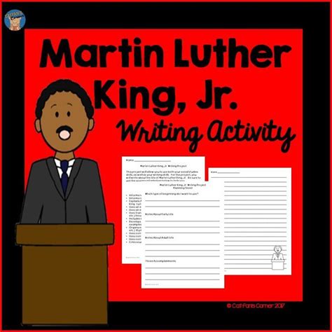 Martin Luther King Jr Writing Activity