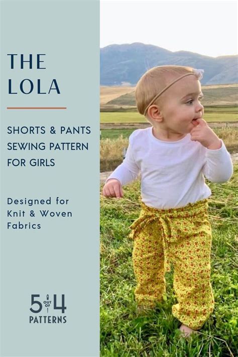 Kids Lola Shorts And Pants 5 Out Of 4 Patterns