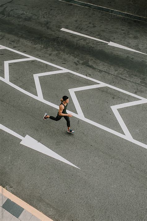 Asian Runner By Stocksy Contributor Marija Savic Stocksy