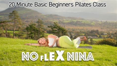 20 min basic beginners pilates workout full body workout for people who are new to pilates
