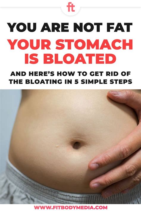 How To Get Rid Of Stomach Bloating In 5 Simple Steps Fit Body Media