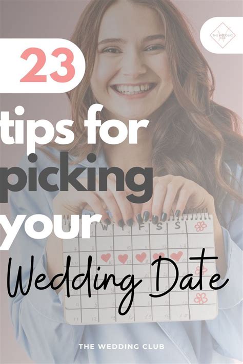 23 Tips For Picking Your Wedding Date Wedding Planning Inspiration Wedding Planning Tips