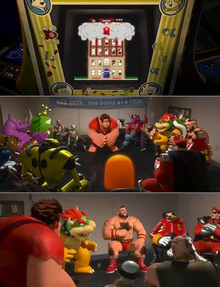 Disneys Wreck It Ralph Features Real Video Game Characters Techeblog