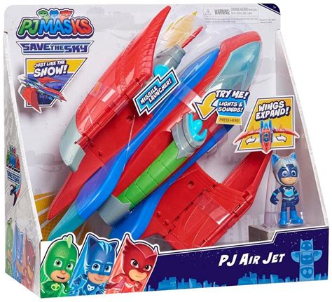 Pj Masks Air Jet Playset Shopstyle Action And Toy Figures
