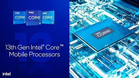 intel announced the new 13th generation raptor lake mobile processors intel core i9 13980hx