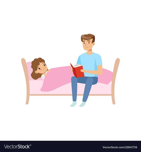 dad reading bedtime story