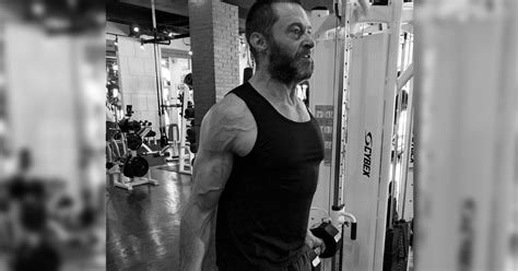 Hugh Jackmans Wolverine 3 Training Looks Intense Muscle And Fitness