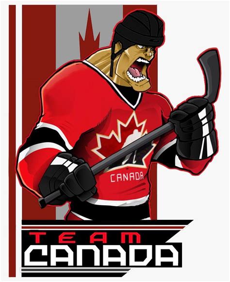 Team Canada Cartoon Team Canada Canada Hockey Team Canada Hockey