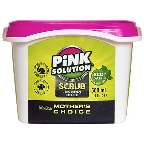 Pink Solution Scrub Hard Surface Cleaner 500ml London Drugs