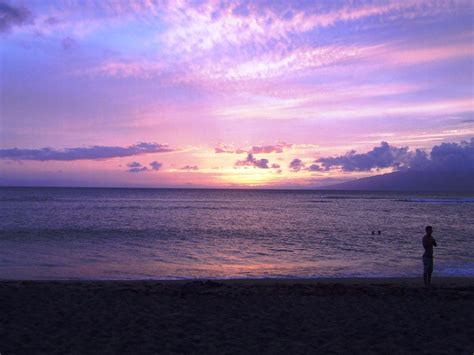 Sunset At Lahaina Beach On Maui Smithsonian Photo Contest