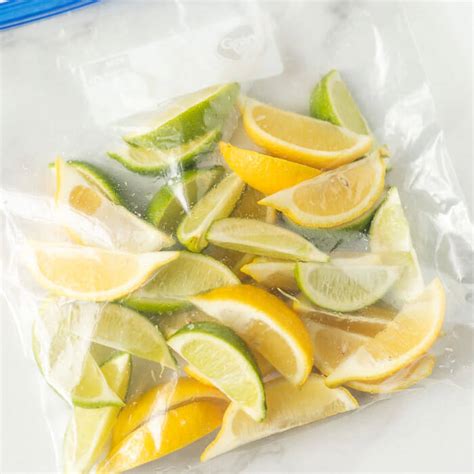 How To Freeze Lemons Learn How To Freeze Lemons Limes And Oranges