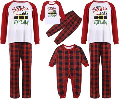 Conjunto De Pijama De Navidad Para Familias Con Juegos De Pijamas De