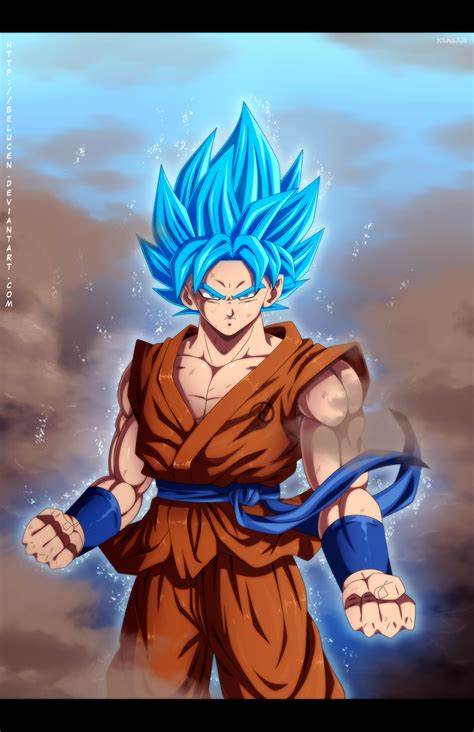 Super Saiyan God Super Saiyan Goku By Belucen D8q6uiv Dragon Ball Z